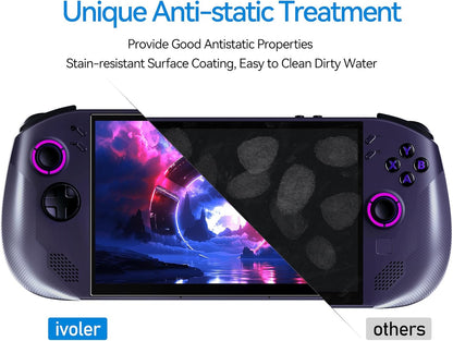 2 Pack Screen Protector for Lenovo Legion Go S Handheld 2025, Tempered Glass, 8 Inch Full Coverage, Transparent Ultra HD, Anti-Scratch, Anti-Fingerprint