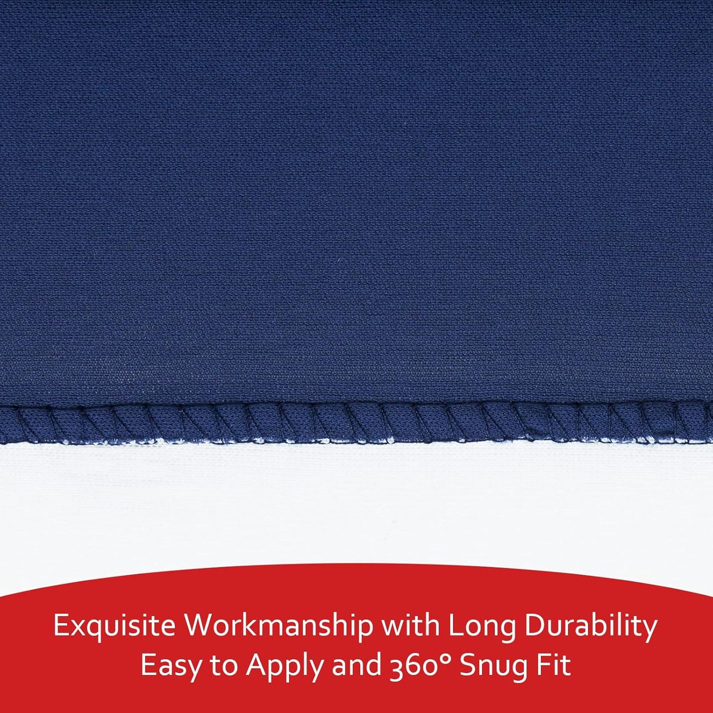 Waterproof Pack and Play Mattress Cover 2 Pack, Soft Quilted Pack and Play Mattress Pad Protector 39" X 27", Playpen Mattress Sheet
