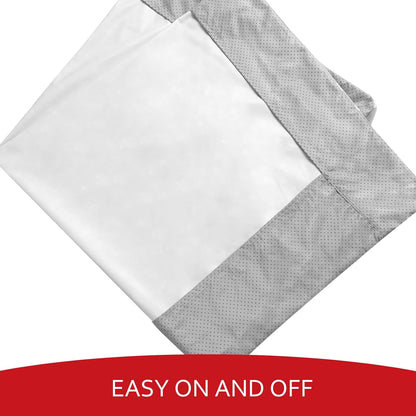 Baby Playpen Mat Cover (Only Cover) Fit for 50" X 50" Baby Playpen Mat, Non Slip Waterproof Playpen Mat Protector 50" X 50"