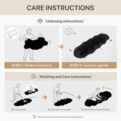 2X3 Fluffy Faux Fur Rug, Ultra Soft Shaggy Sheepskin Rug, High Pile Suede Backed Plush Area Rugs for Bedroom Living Room Indoor Floor Chair Cover Sofa, Pink