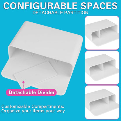 4 Pack Magnetic Pen Holder, Magnetic Marker Holder for Whiteboard, Magnetic Dry Erase Marker Holder, Magnetic Pen Holder for Refrigerator, Magnetic Pencil Holder, Magnet Locker Organizer