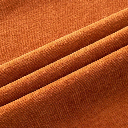 Orange Couch Pillow Covers 18X18 Inch, Set of 2 Soft Chenille Fall Decorative Square Throw Pillow Covers Farmhouse for Sofa Living Room Bed