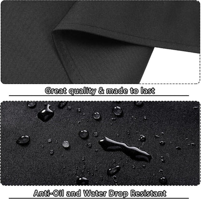 Kids Apron and Chef Hat Set, Funny Apron (Junior CHEF) Adjustable Child Apron with 2 Pockets Waterproof Chef in Training Gifts for Boys and Girls 64 X 45 Cm