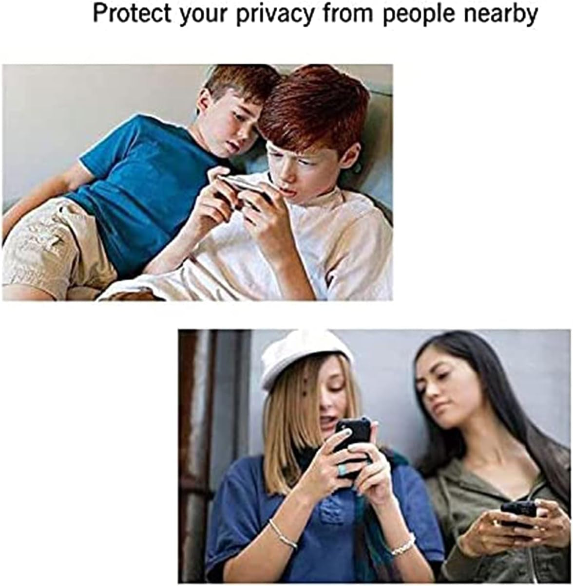 2Pack Privacy Screen Protector for Iphone 13 Pro[6.1 Inch Display] + 2 Pack Camera Lens Protector and Iphone 14/13/13 Pro [6.1 Inch] 3 Pack Glass Screen Protector