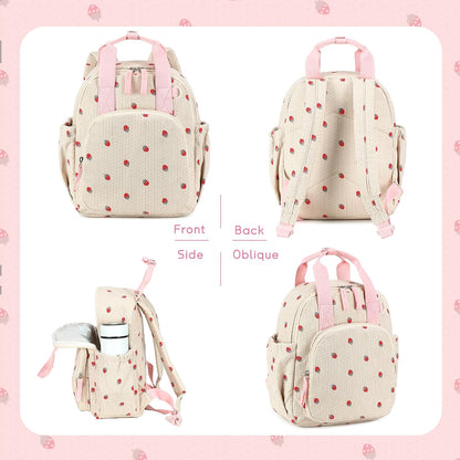 Toddler Backpack for Girls Boys 2-4 Cute 12" Preschool Kindergarten Backpacks Kids Daycare Bags School Travel