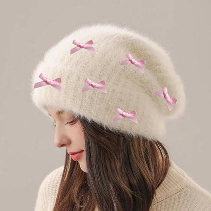 30Pcs Bow Charms for Socks Mini Ribbon Bow Junk Socks Charms Brooch Pins Girly Y2K Decorative Pins for Shoes Shirts Hats Socks Gloves Crafts Coquette Safety Pins Accessories Bulk (Pink)