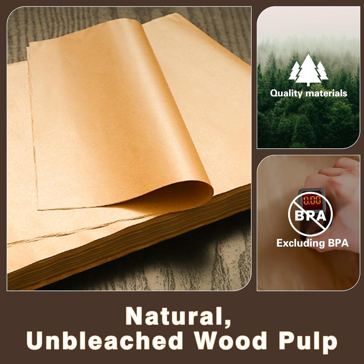 Air Fryer Paper Liners Disposable Compatible with BLACK+DECKER 4-Slice Crisp 'N Bake Air Fry Toaster Oven, 100PCS