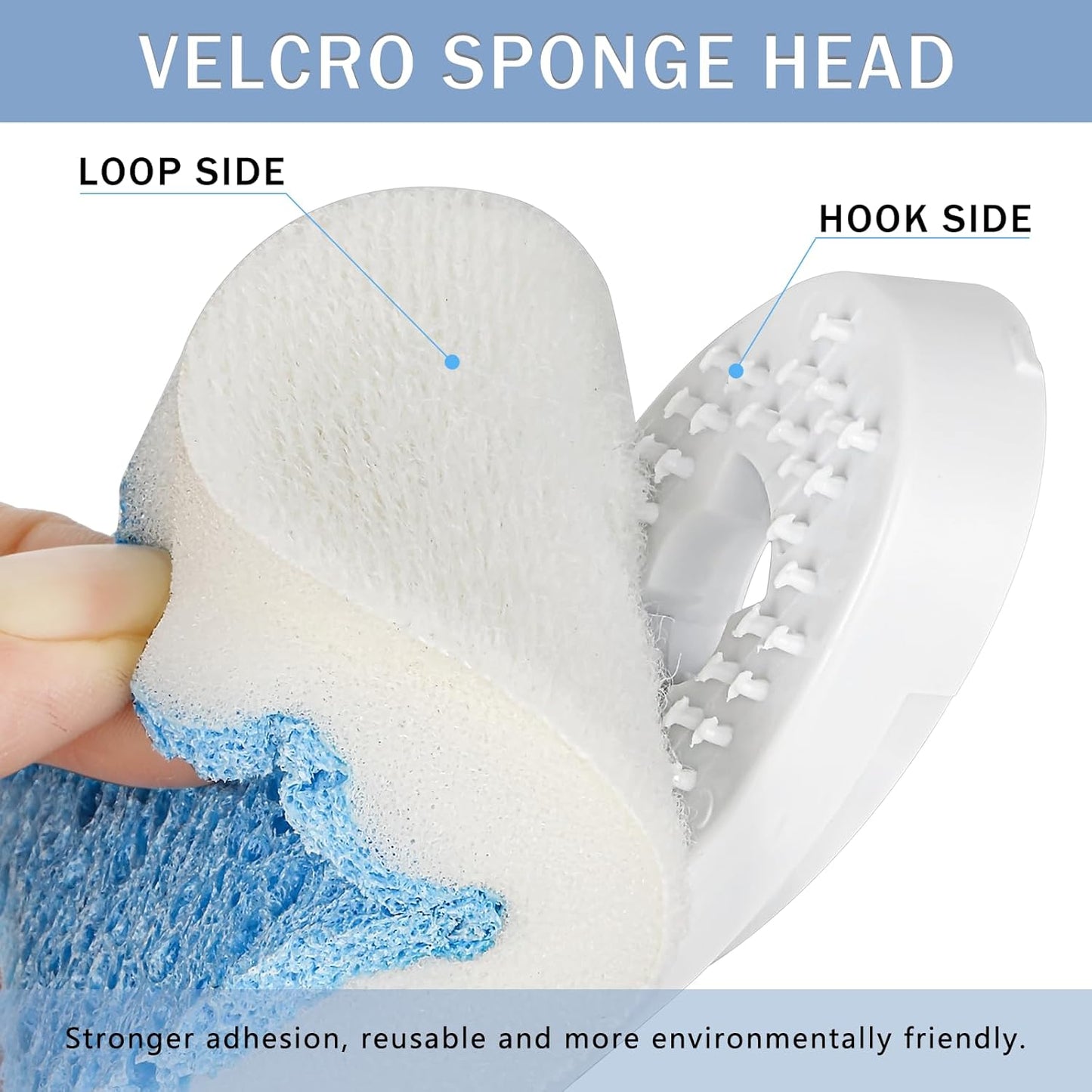 Dish Brush with Soap Dispenser Dish Scrubber with 4 Replaceable Heads Kitchen Dish Scrub Brush with Stainless Steel Handle Dish Cleaning Brush Dish Wand for Dishes, Pots…