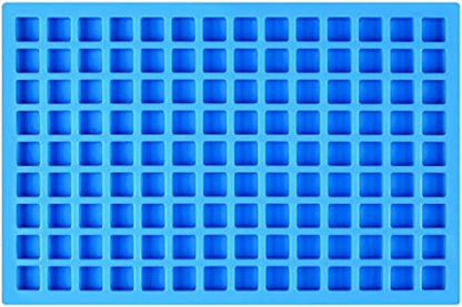 Square Silicone Candy Molds - Mini Silicone Molds for Hard Candy, Chocolate, Gummy, Caramel, Ganache, Ice Cubes (1)