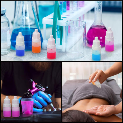 200 Pcs 3 Ml Empty Plastic Dropper Bottles with Caps and Plugs for Liquid Storage