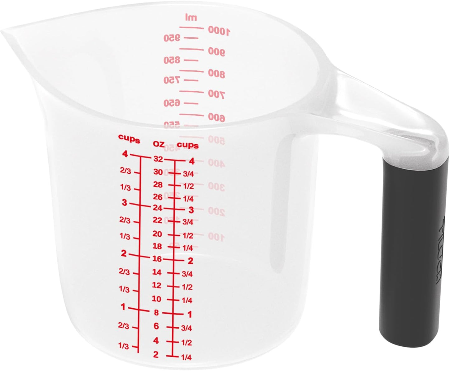 Measuring Cup Set, Liquid Measuring Cup for Kitchen,Bpa Free Plastic Set (4 Cup)