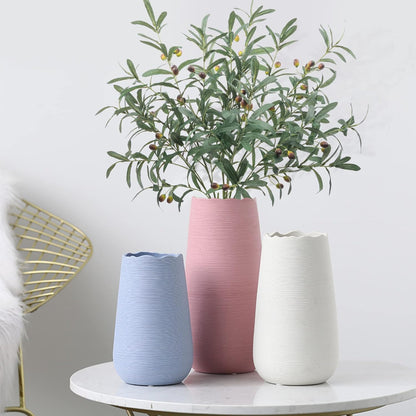 3 PCS 39" Fake Olive Tree Branches Olive Stems Large Tall Artificial Greenery Stems Bulk Faux Olive Branches for Vase Olive Leaves Plant Branch Greenery Decor