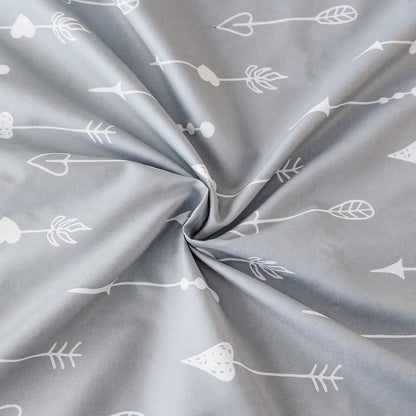 Floor Lounger Cover Non-Slip & Super Soft Floor Sofa Pillow Bed Cover, Great Choice for Kids or Adults Perfect for Slumber Party, Arrow Queen (Pillow Not Included)