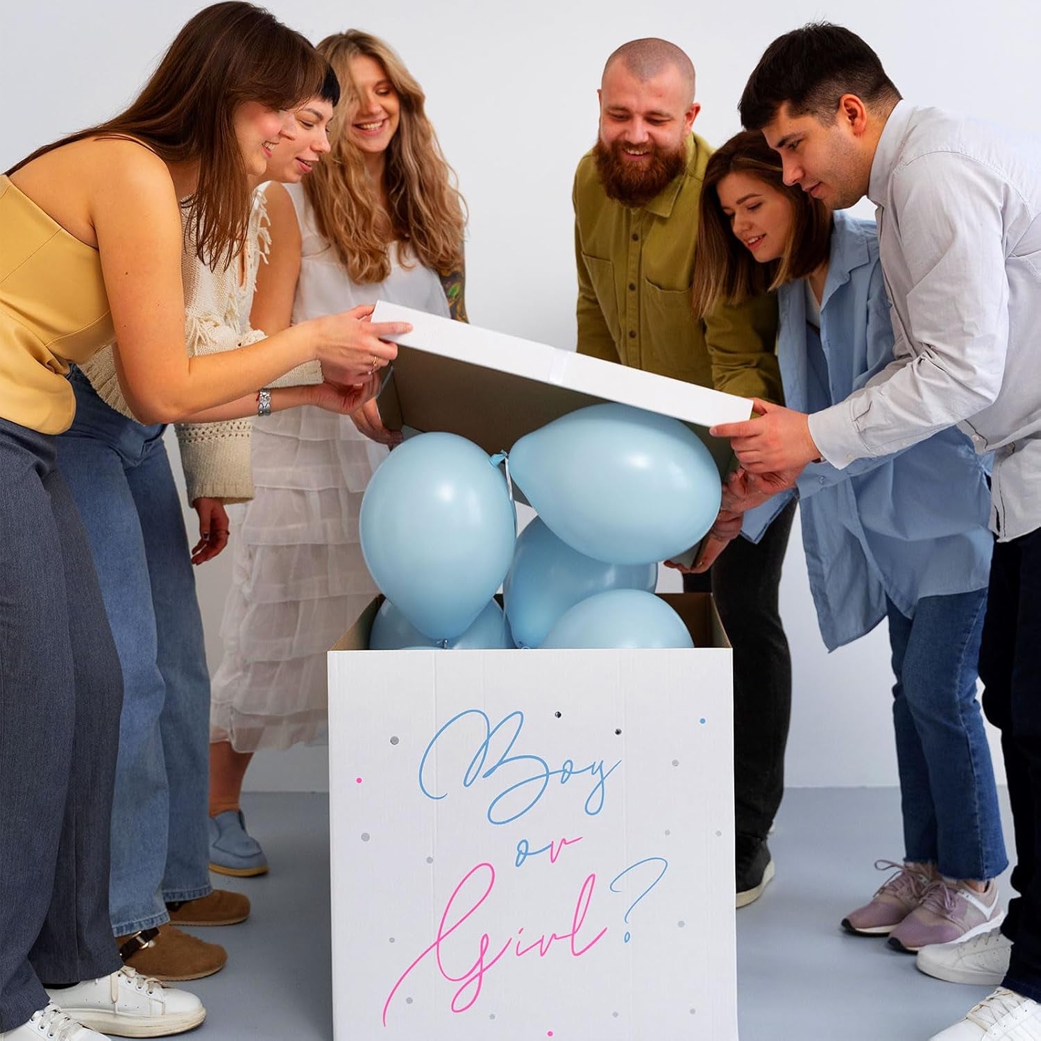 Pastel Blue Balloons 145 Pcs Light Blue Balloons Different Sizes of 18 12 10 5 Inch Baby Pastel Sky Aqua Blue Balloon Arch Kit Garland for Graduation Gender Reveal Birthday Party Decorations