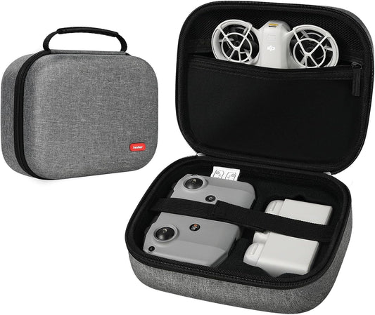 Lightweight & Compact Carrying Case for DJI Neo Drone – Easy-To-Carry Hard Bag for Fly More Combo, RC-N3 Controller,Batteries Accessories