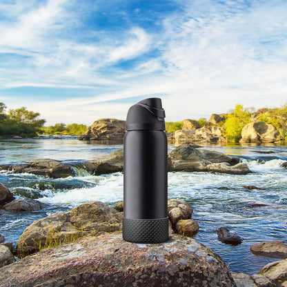 Silicone Boot for Owala Water Bottle 24 Oz 32 Oz 40 Oz, Anti-Slip Protective Sleeve for Freesip/Twist/Flip Stainless Steel Water Bottles Accessories