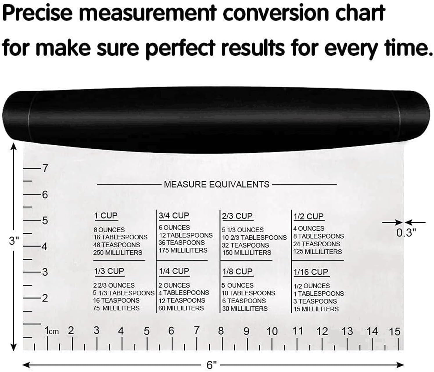 3 Pack Dough Pastry Bench Scraper & Bowl Scraper Set, Multi-Purpose Multi-Purpose Scraper Chopper with Silicone Bowl Scraper, Dough Scraper Engraved Measuring Scale and Conversion Chart
