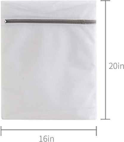 Laundry Bags Mesh Wash Bags(4Pcs,16 X 20 Inches),Delicate Laundry Bag for College,Dorm,Storage