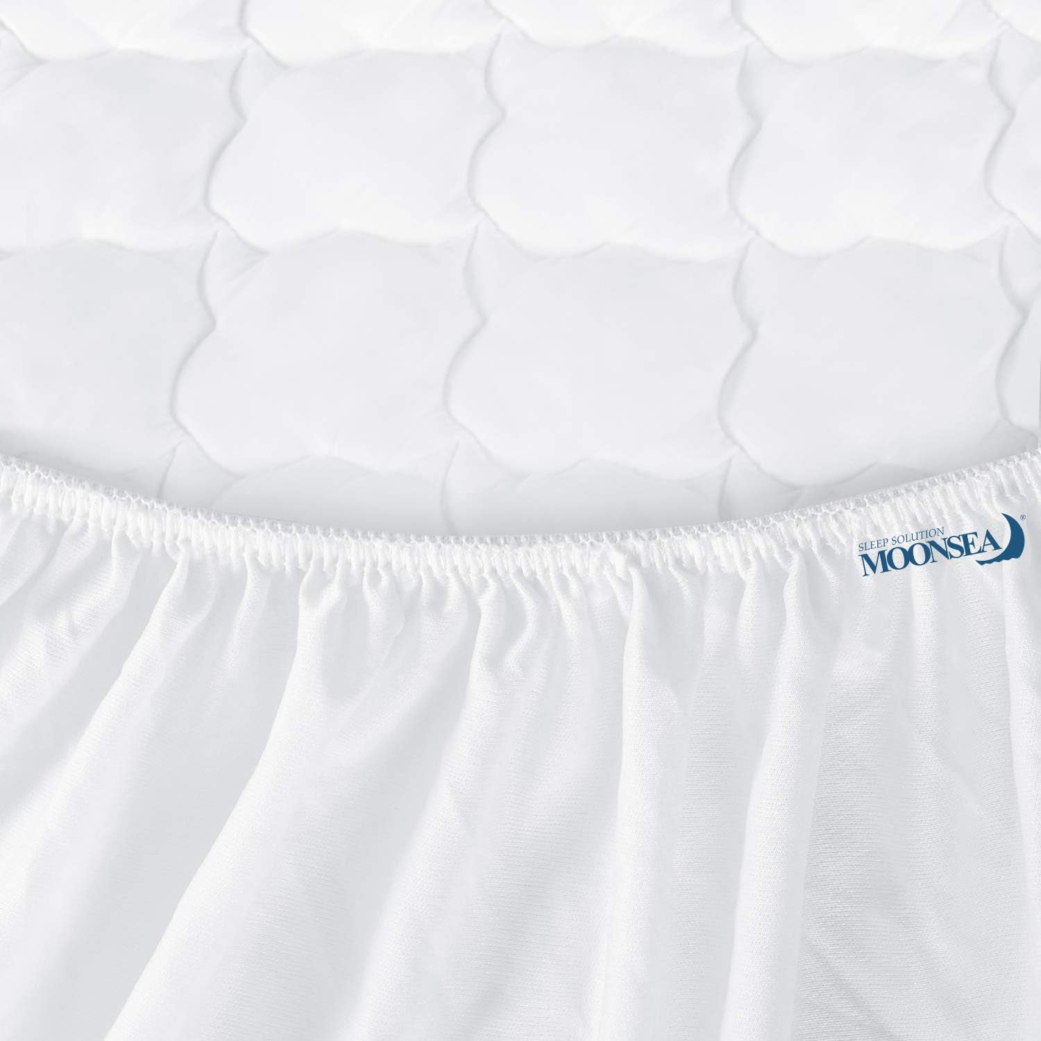 Queen Mattress Pad Thick Quilted Mattress Topper, Air Mattress Cover, Super Soft Breathable and Noiseless down Alternative Fiber Extra Thick Mattress Pad with Deep Pocket Fits up to 23 Inch Mattress