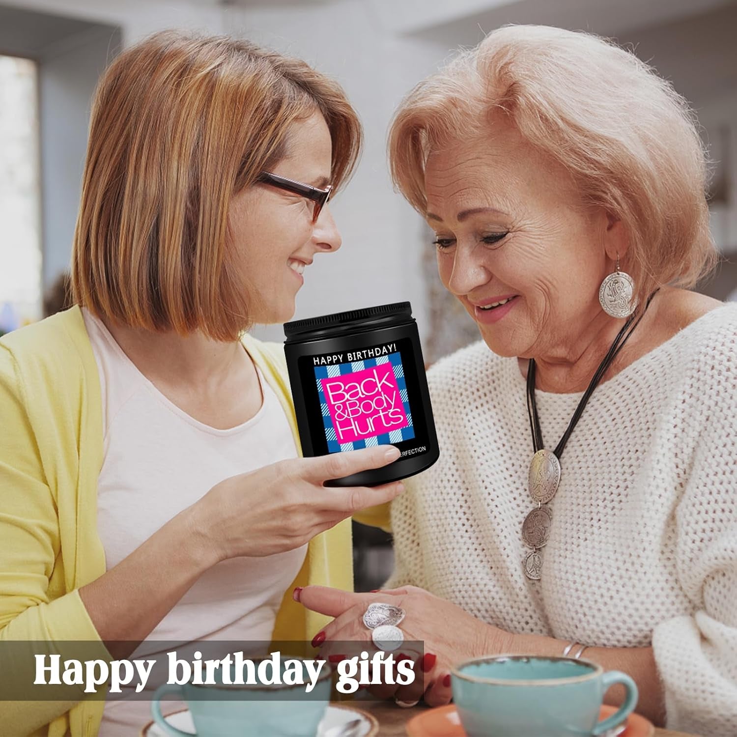 Birthday Dad Candle Gifts for Men, Happy Fathers Day Gift Ideas for Him Her, Funny Lavender Scented Lavender Candles