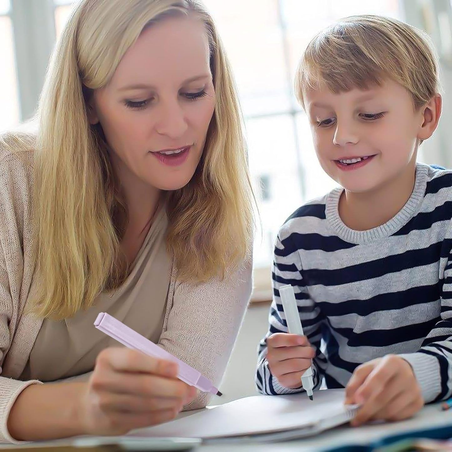 Sticky Book Tabs with Highlighers, 800 PCS Annotation Tabs for Annotating Books, Moran and Di Writable Page Flags Marker, Sticky Notes Index Tabs for Files Classification, 6 PCS Highlighters