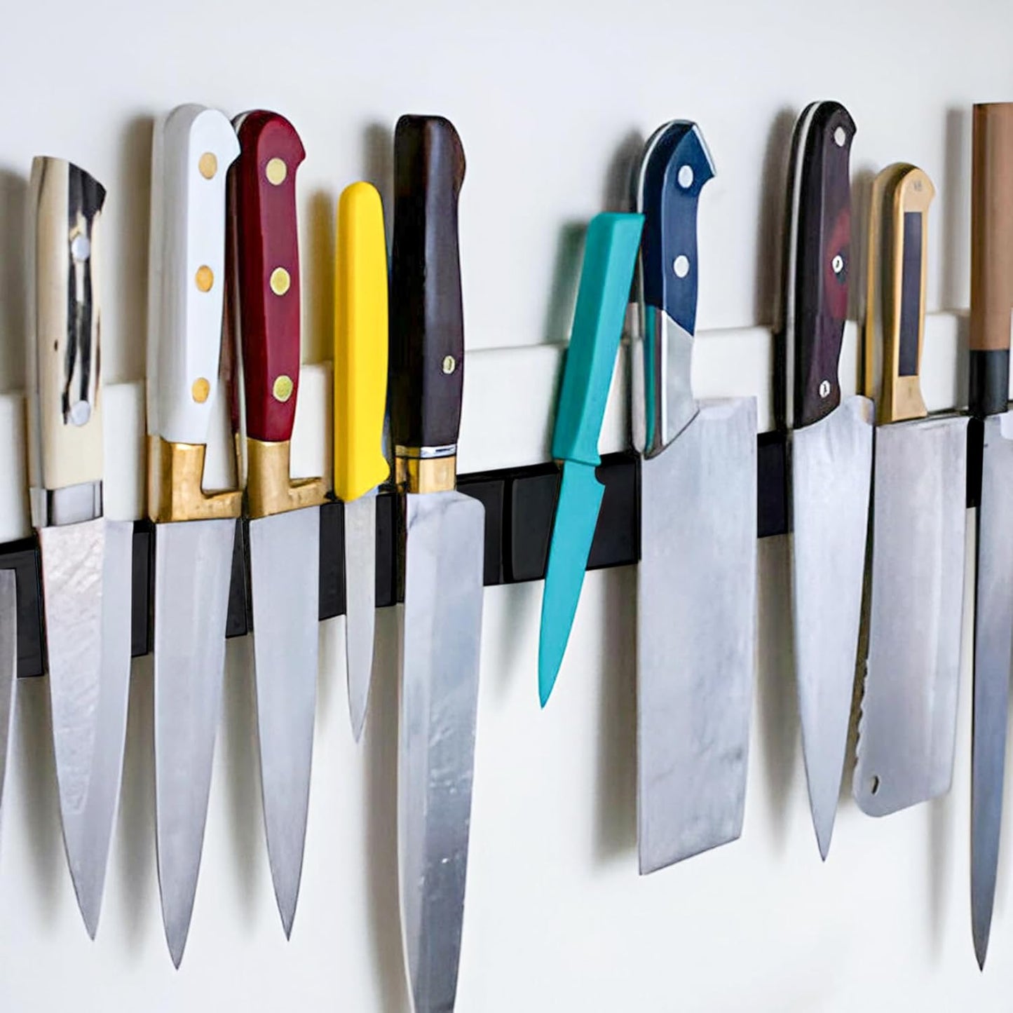 6 Pack Heavy Duty Ceramic Magnets Strong, 1 7/8" X 7/8" X 3/8" Rectangular Ferrite Magnets, Grade 8, Black Ceramic Blocks Magnet for Crafts, DIY, Science, Fridge, Whiteboard, Hanging Tools