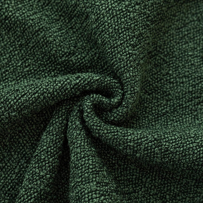 Pack of 2 Textured Boucle Throw Pillow Covers Accent Solid Decorative Lumbar Pillow Cases Soft Couch Cushion Case for Chair Sofa Bedroom Living Room Home Decor 12X20 Inch Pine Green